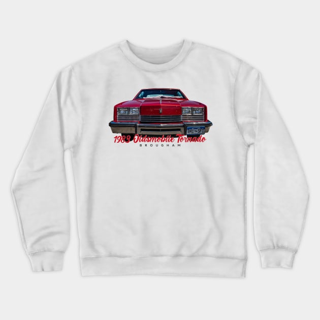 1983 Oldsmobile Tornado Brougham Crewneck Sweatshirt by Gestalt Imagery